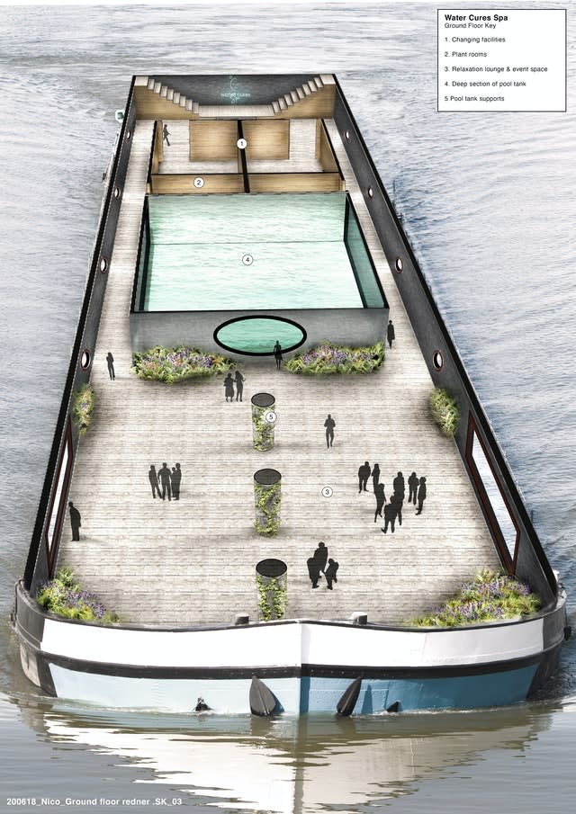 Floating lido plans