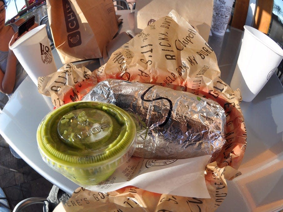 chipotle burrito