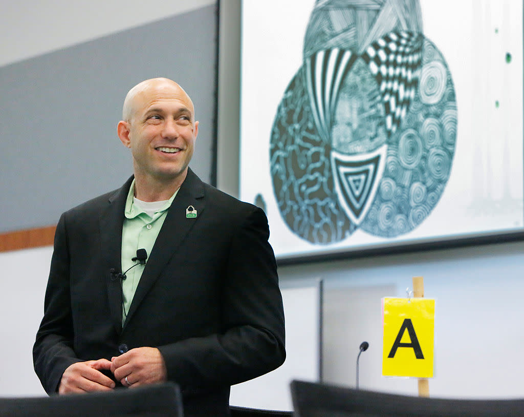 Police in Newtown, Conn., confirmed the death of Jeremy Richman, the father of Avielle Richman, who died in the 2012 Sandy Hook school shootings at the age of 6. Police say the death appears to be from suicide. (Photo: Getty Images)