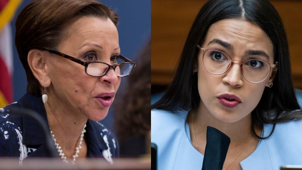 Representatives Nydia Velázquez (D-NY) and Alexandria Ocasio-Cortez (D-NY). (Photo: Getty Images)