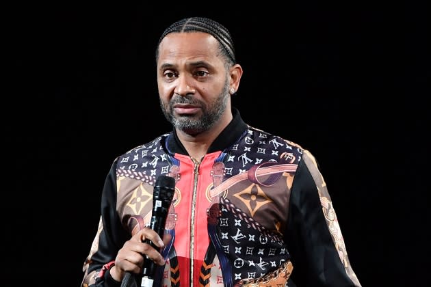 mike-epps-gun-at-airport.jpg In Real Life Comedy Tour - Atlanta, GA - Credit: Paras Griffin/Getty Images