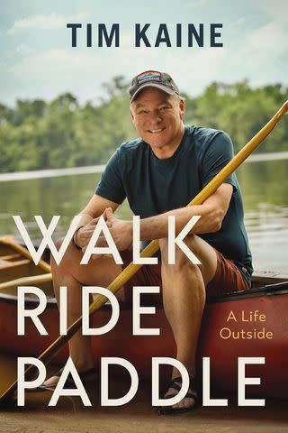 <p>HarperCollins</p> "Walk Ride Paddle," by Tim Kaine