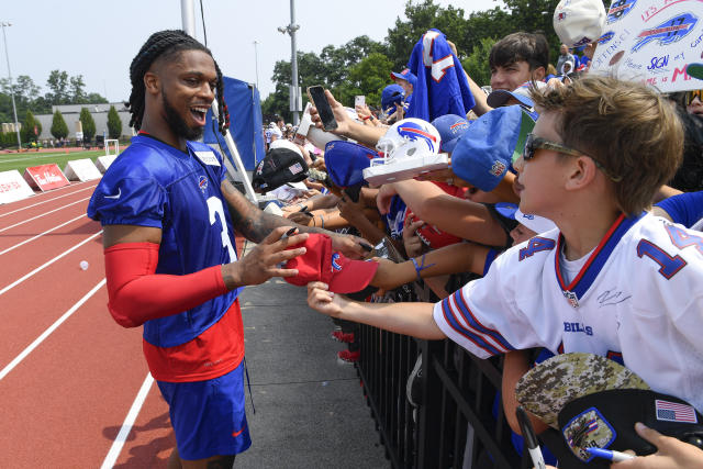 Bills receiver Stefon Diggs says any lingering concerns are water under the  bridge