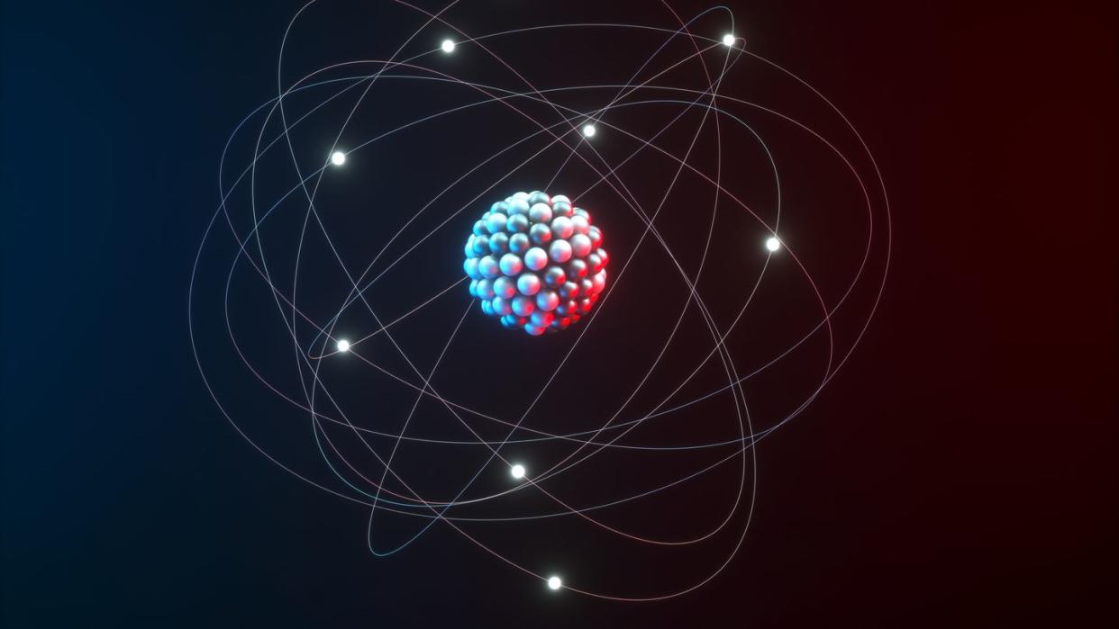 atomic structure, illustration