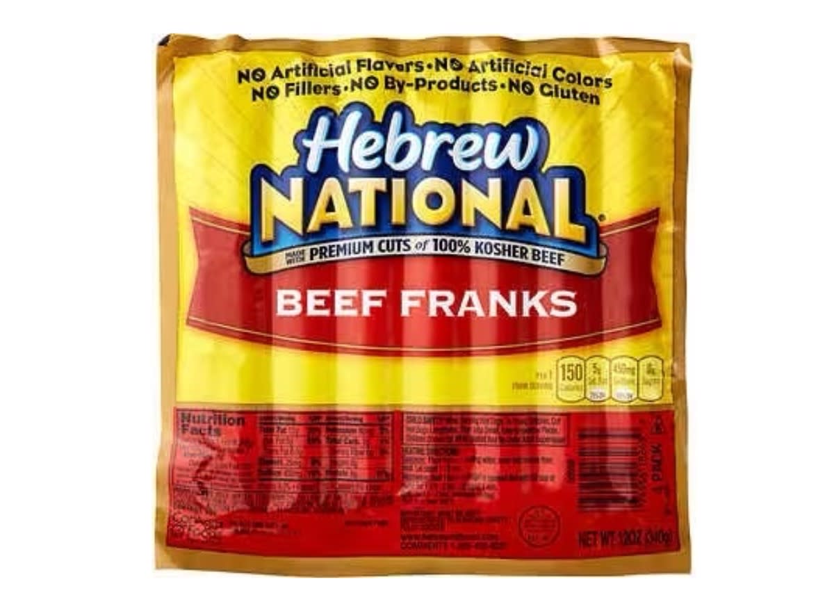 hebrew national beef franks