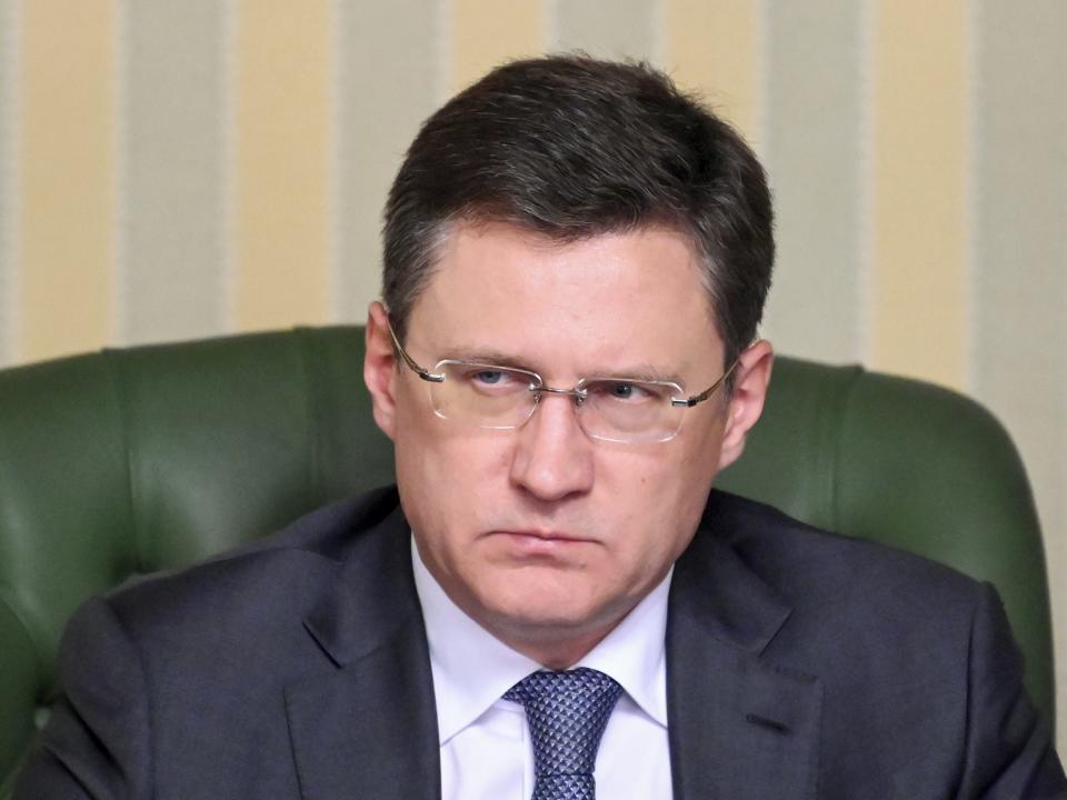 Russia's Deputy Prime Minister Alexander Novak.