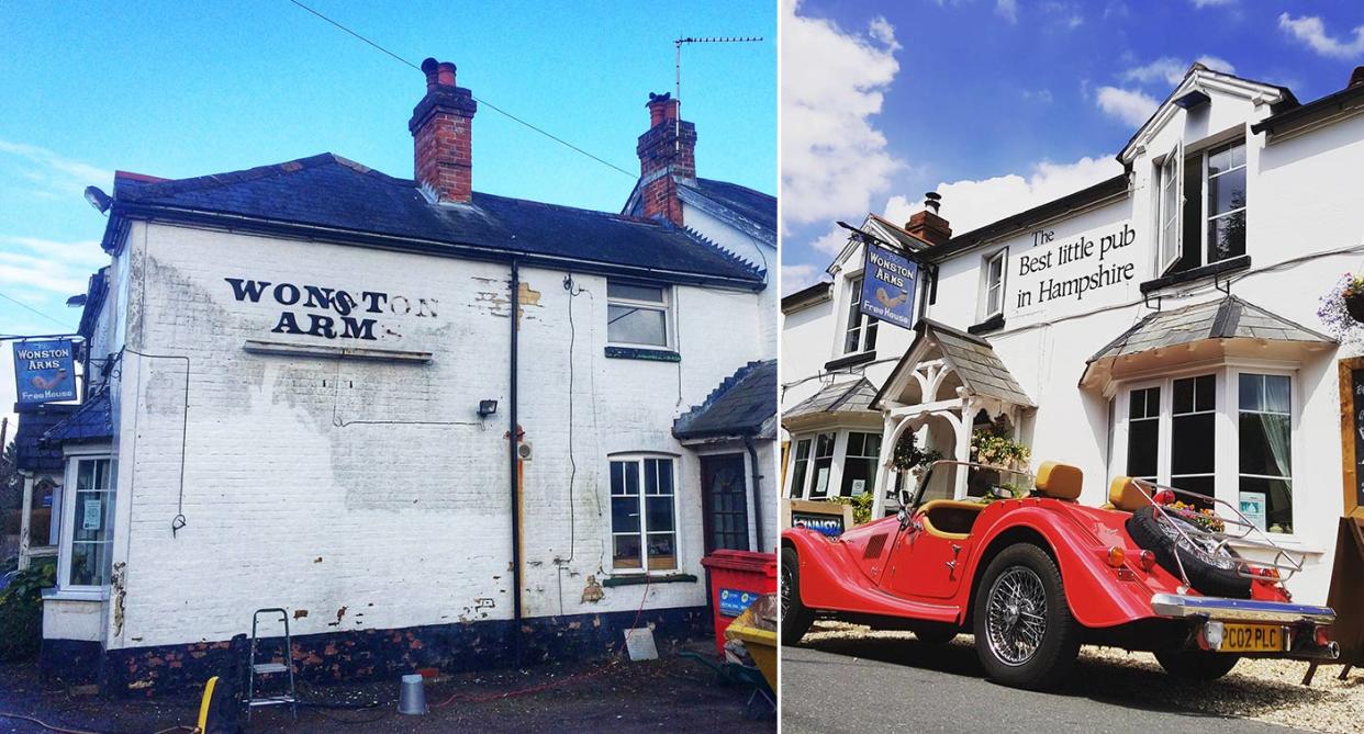 From derelict to pub of the year: The Wonston Arms (PA)
