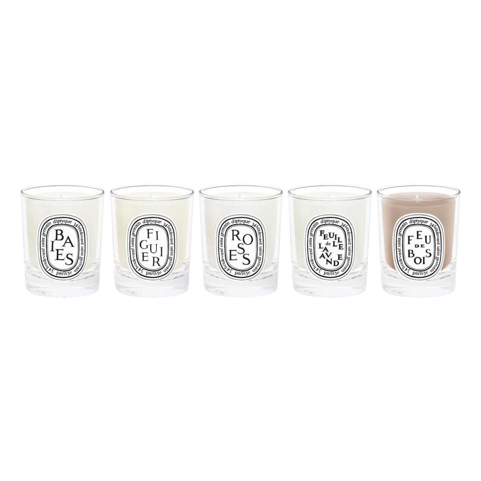 Travel Size Scented Candle Set-$82 Value DIPTYQUE