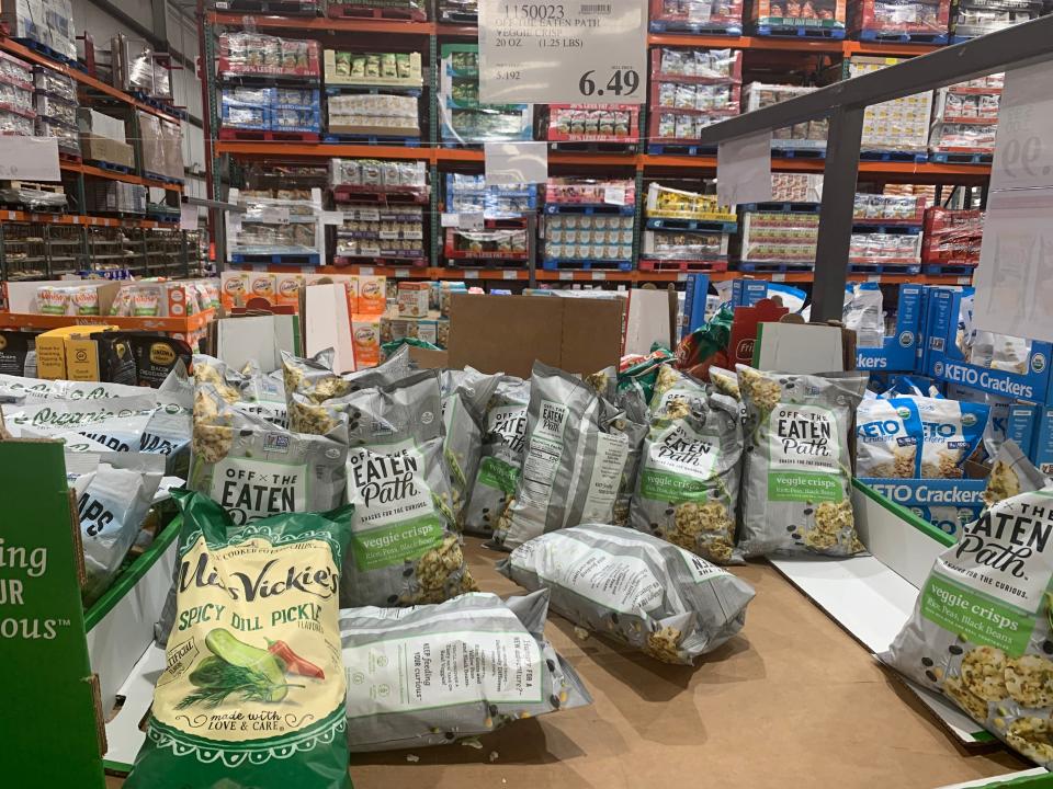 bags of veggie chips at costco