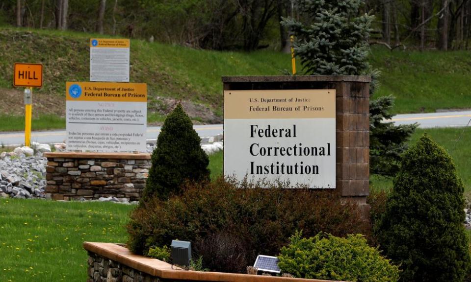 The entrance to the federal correctional institution at Otisville, New York, where Michael Cohen will be imprisoned for three years.