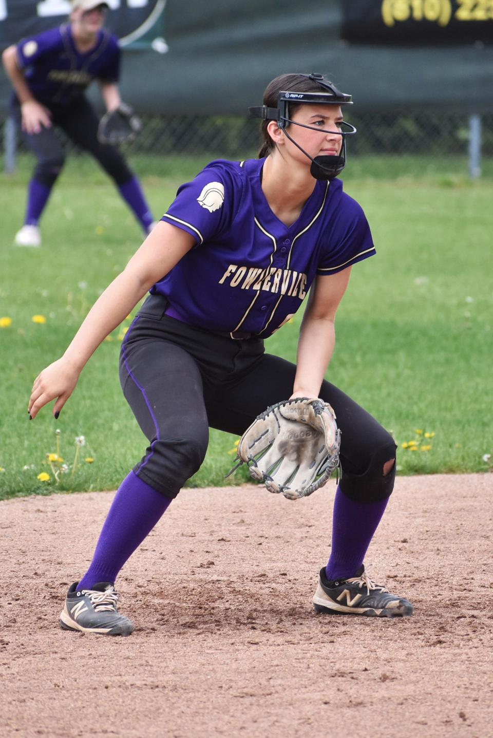 Tori Briggs has played multiple positions for Fowlerville's softball team this season.