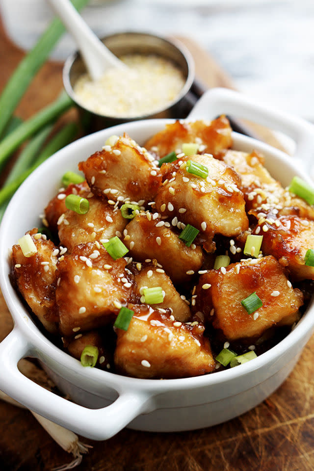 Baked Sesame Chicken