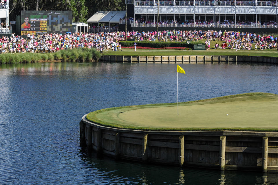 A Rickie Fowler le fue mejor que a la mayoría en el Players de 2015. (Keyur Khamar/PGA TOUR)