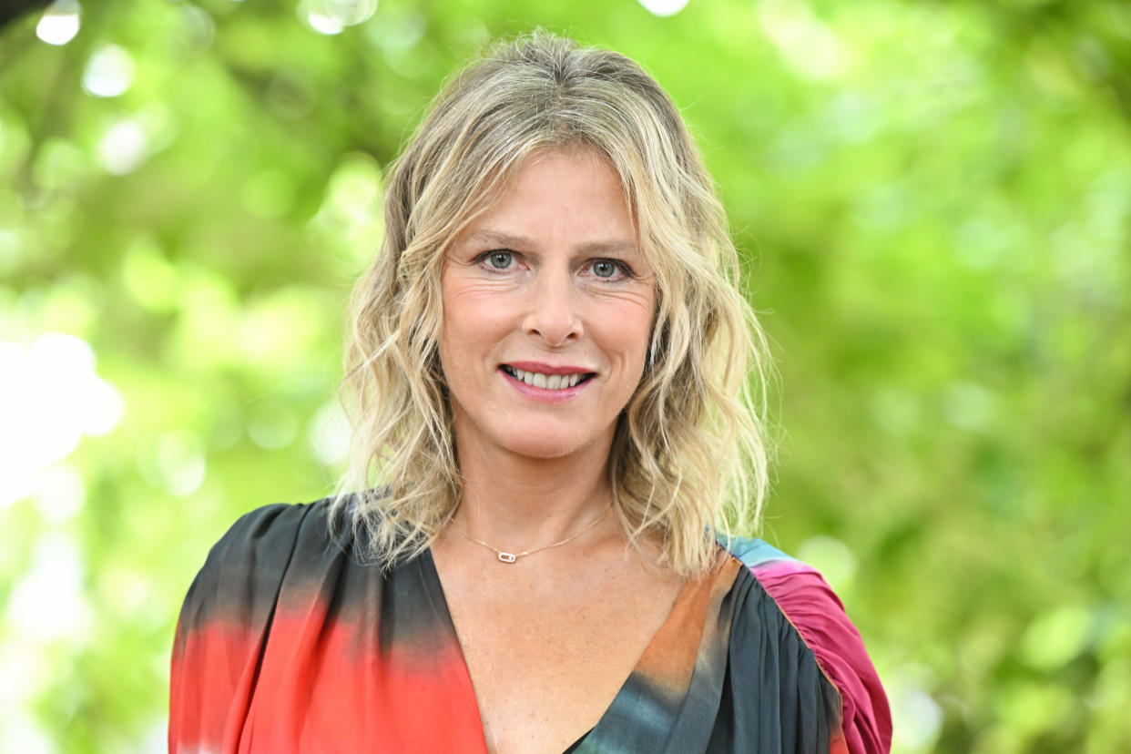 ANGOULEME, FRANCE - AUGUST 26: Karin Viard attends the 