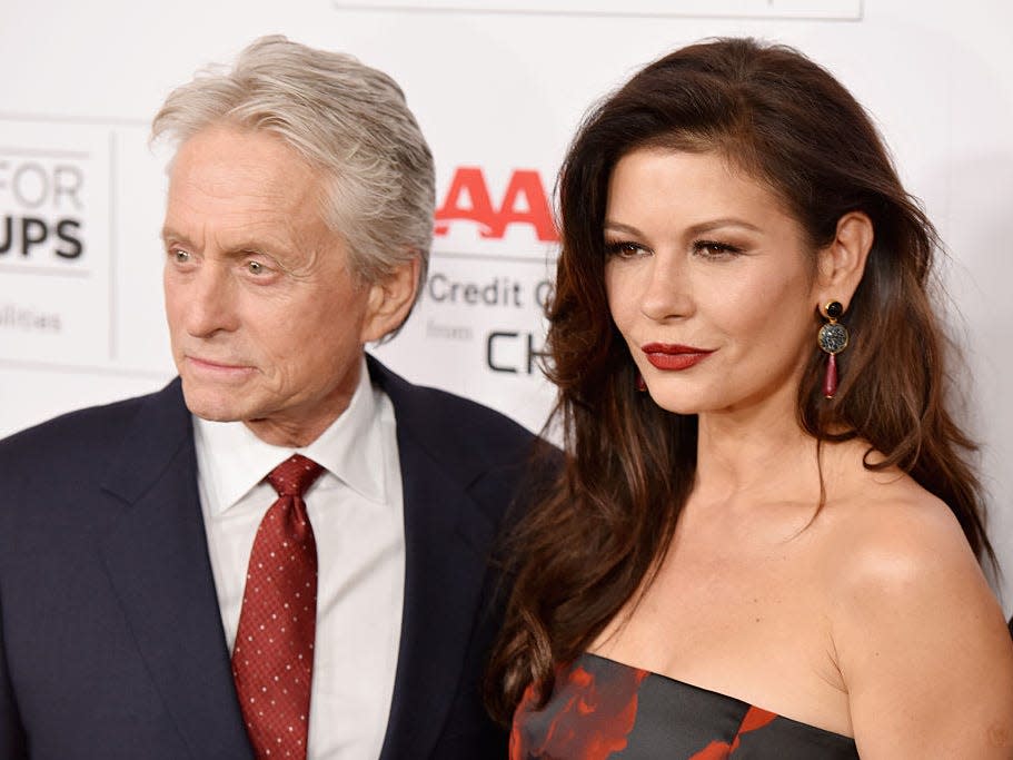 catherine zeta jones and michael douglas