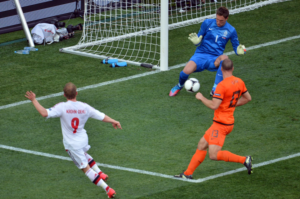 Pays-Bas 0 - 1 Danemark