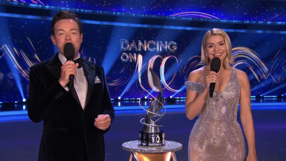 stephen mulhern, holly willoughby, dancing on ice 2024 final
