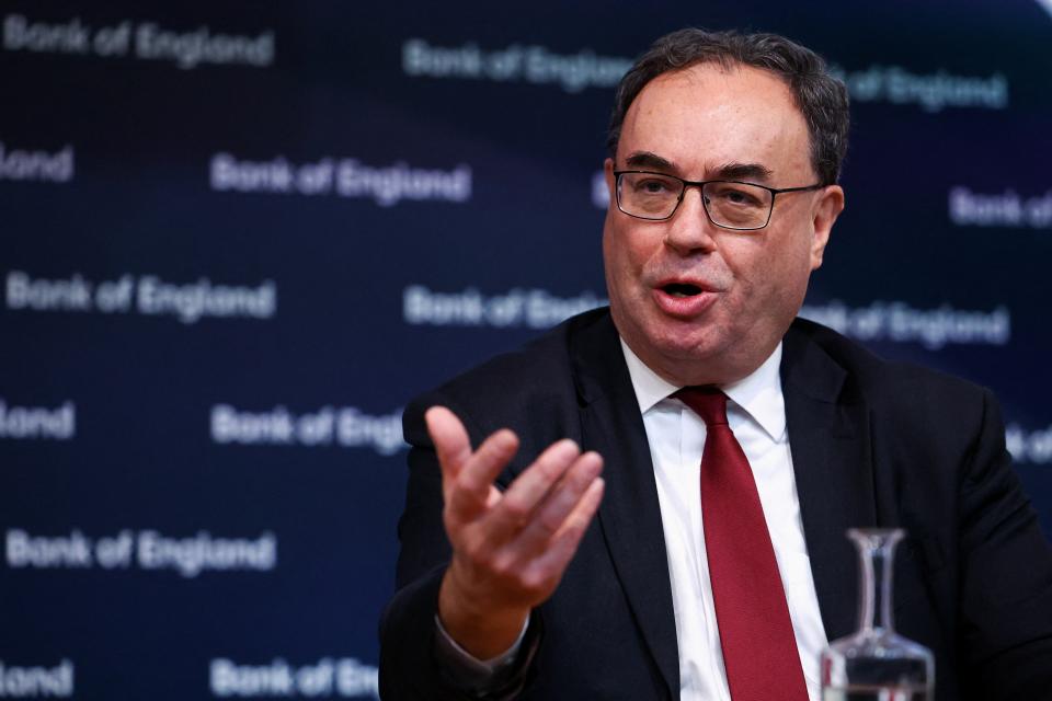 Bank of England Governor Andrew Bailey (PA Wire)