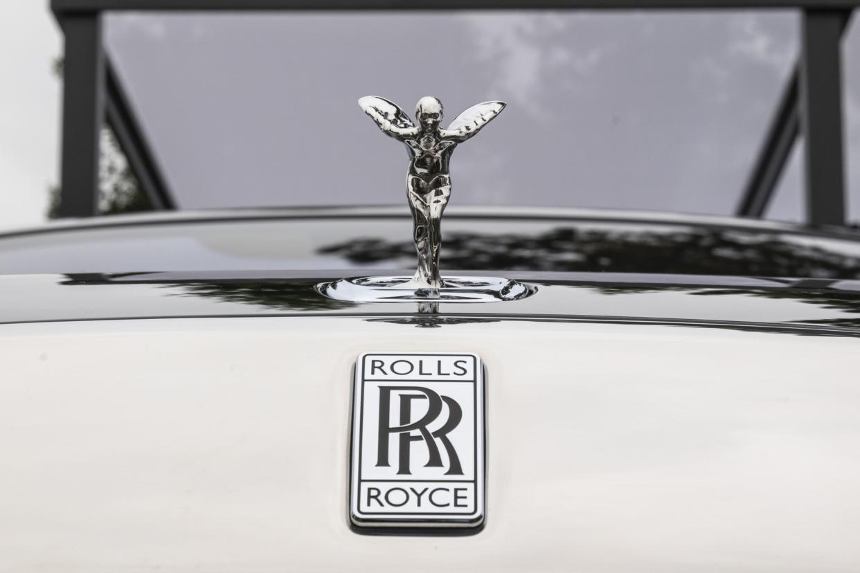 A Rolls-Royce Spectre during The Quail, A Motorsports Gathering in Carmel, California, US, on Friday, Aug. 18, 2023. 