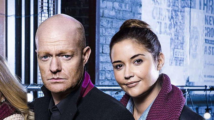 Jake Wood and Jacqueline Jossa as Max and Lauren Branning in 'EastEnders'. (Credit: BBC)