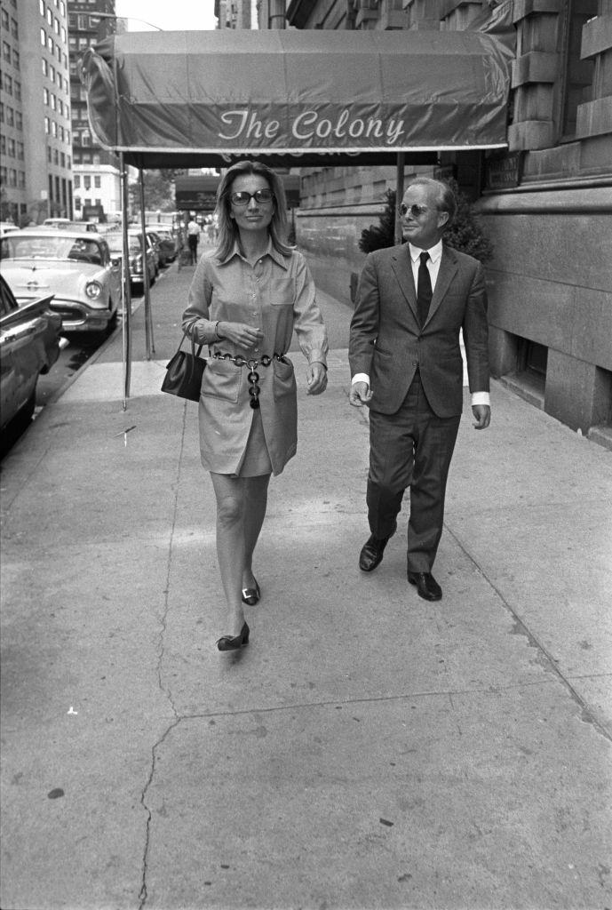 lee radziwill and truman capote, new york