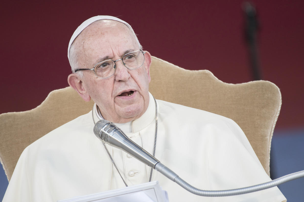 &ldquo;Victims should know that [Pope Francis] is on their side,&rdquo; a Vatican spokesman said in a statement, which called&nbsp;for &ldquo;accountability for both abusers and those who permitted abuse to occur.&rdquo; (Photo: NurPhoto / Getty Images)