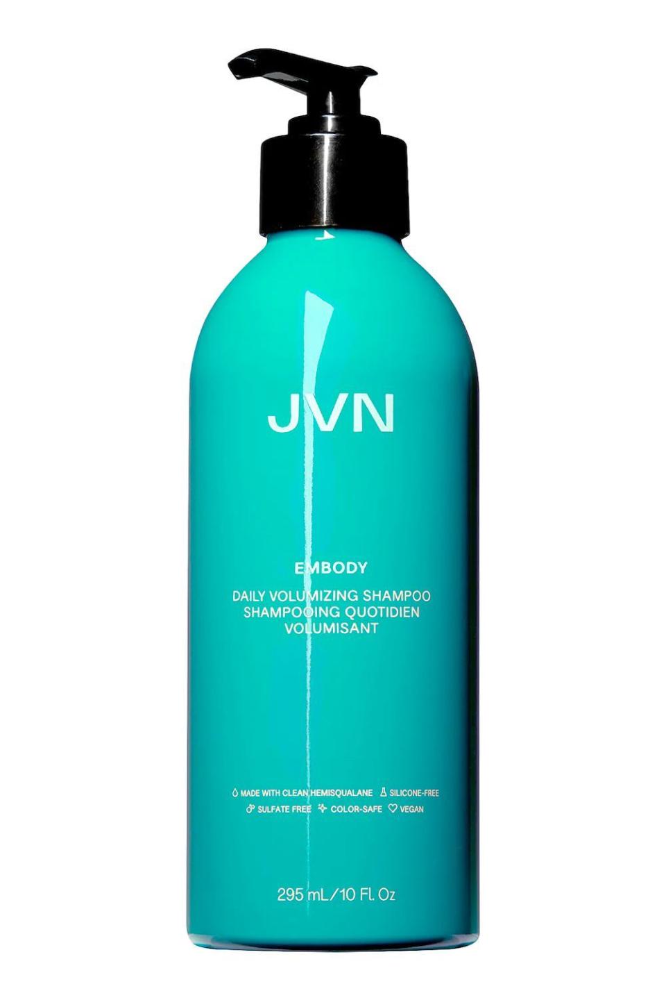 8) JVN Embody Daily Volumizing Shampoo