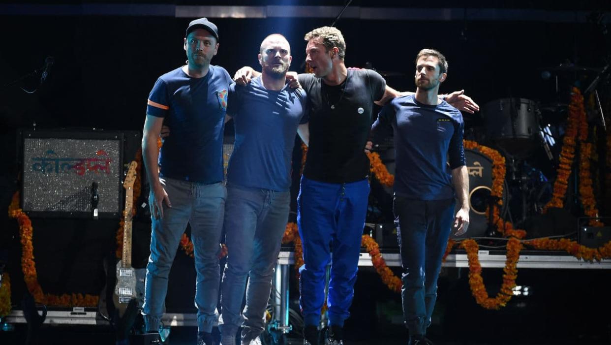 Coldplay en concert à Las Vegas en septembre 2015. - Ethan Miller- Getty Images North America - AFP