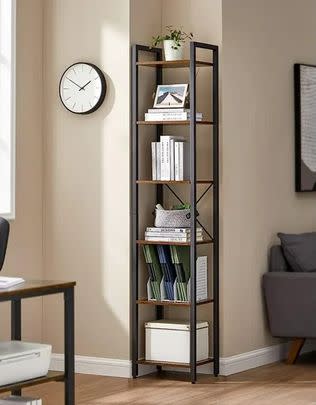 17 Stories Keemon steel etagere bookcase (26% off)