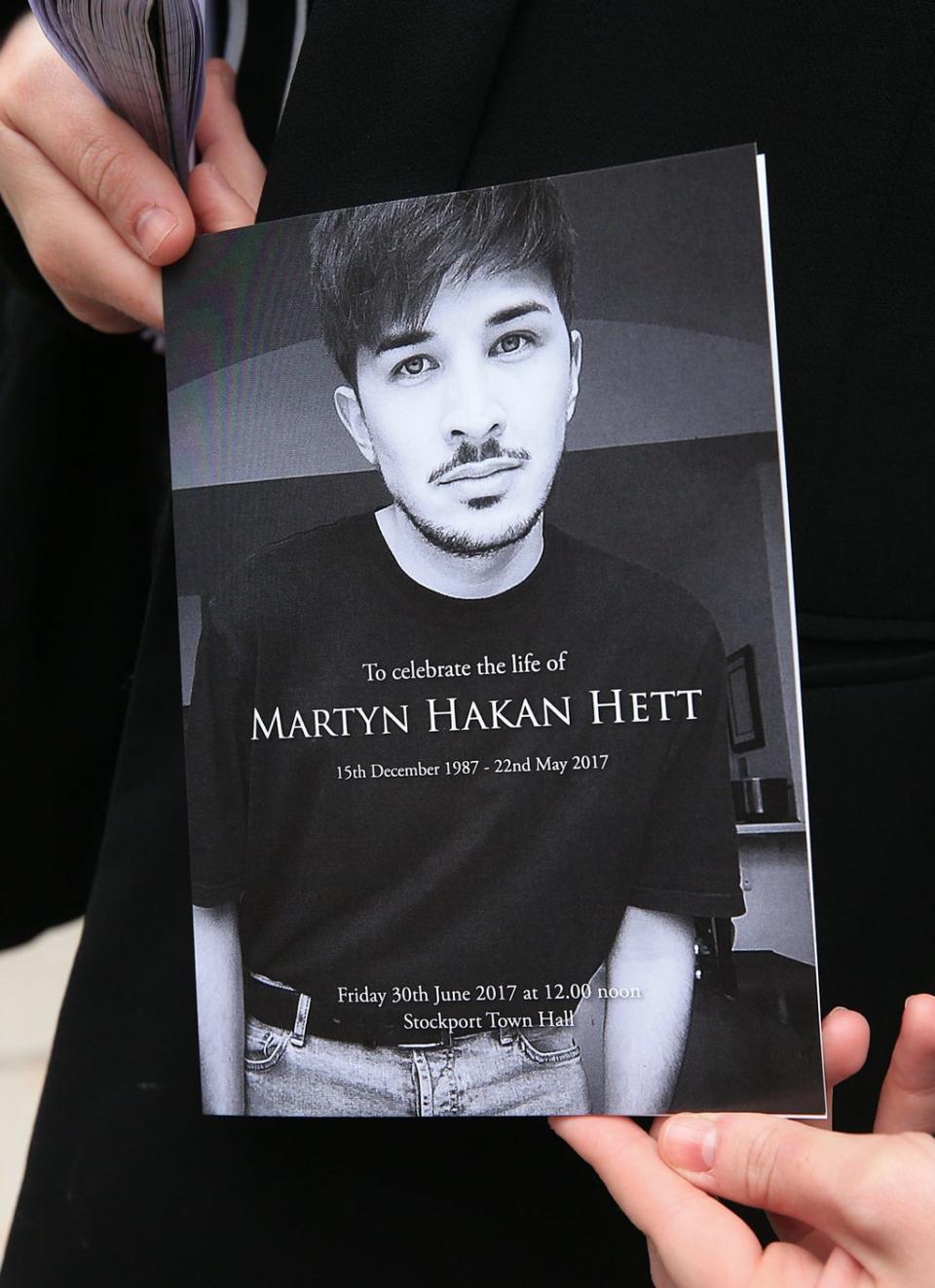 Coronation Street has paid tribute to the show’s late superfan Martyn Hett and the other victims of the Manchester Arena bombing, saying they are ‘always in our thoughts’ ahead of the terror attack’s fifth anniversary (Peter Byrne/PA) (PA Archive)