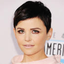 <p>Goodwin channeled her inner Twiggy with her pixie cut and retro-inspired falsies at the 2012 American Music Awards.</p>