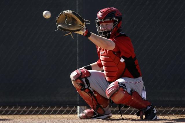 PHOTOS: Cincinnati Reds spring training, Feb. 16