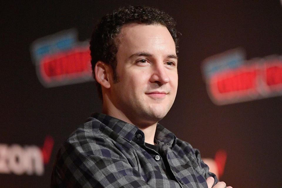 Ben Savage speaks onstage at the Boy Meets World 25th Anniversary Reunion panel during New York Comic Con 2018 at Jacob K. Javits Convention Center on October 5, 2018 in New York City.