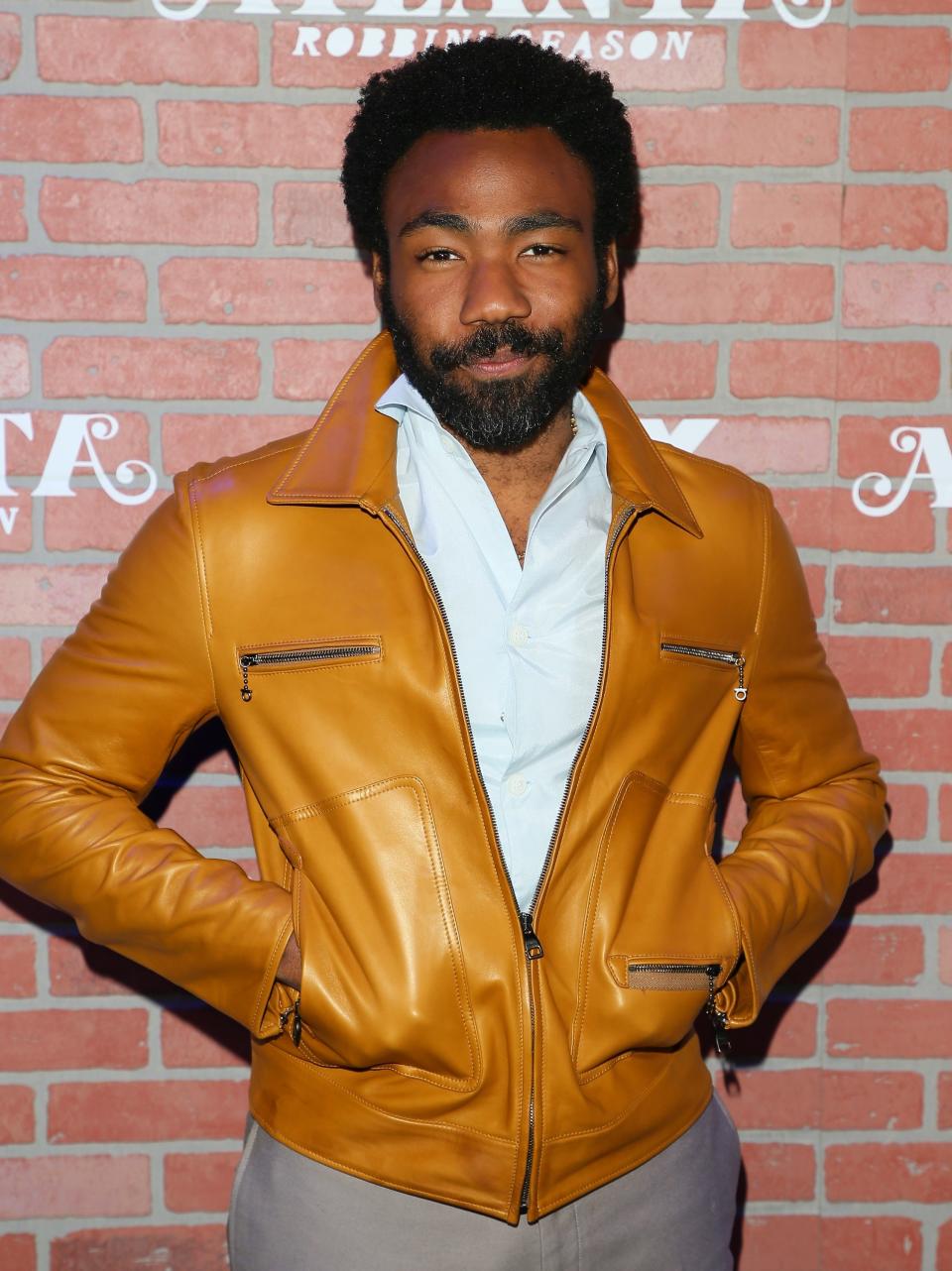 Donald Glover on the red carpet