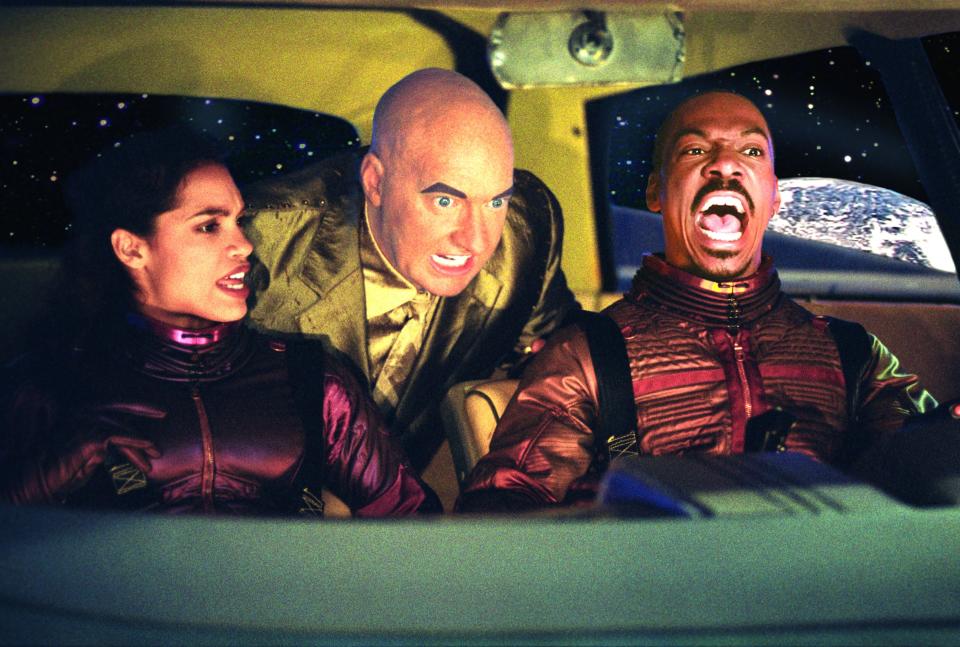 <h1 class="title">ADVENTURES OF PLUTO NASH, Rosario Dawson, Randy Quaid, Eddie Murphy, 2002, (c) Warner Brothers/court</h1><cite class="credit">Everett Collection</cite>