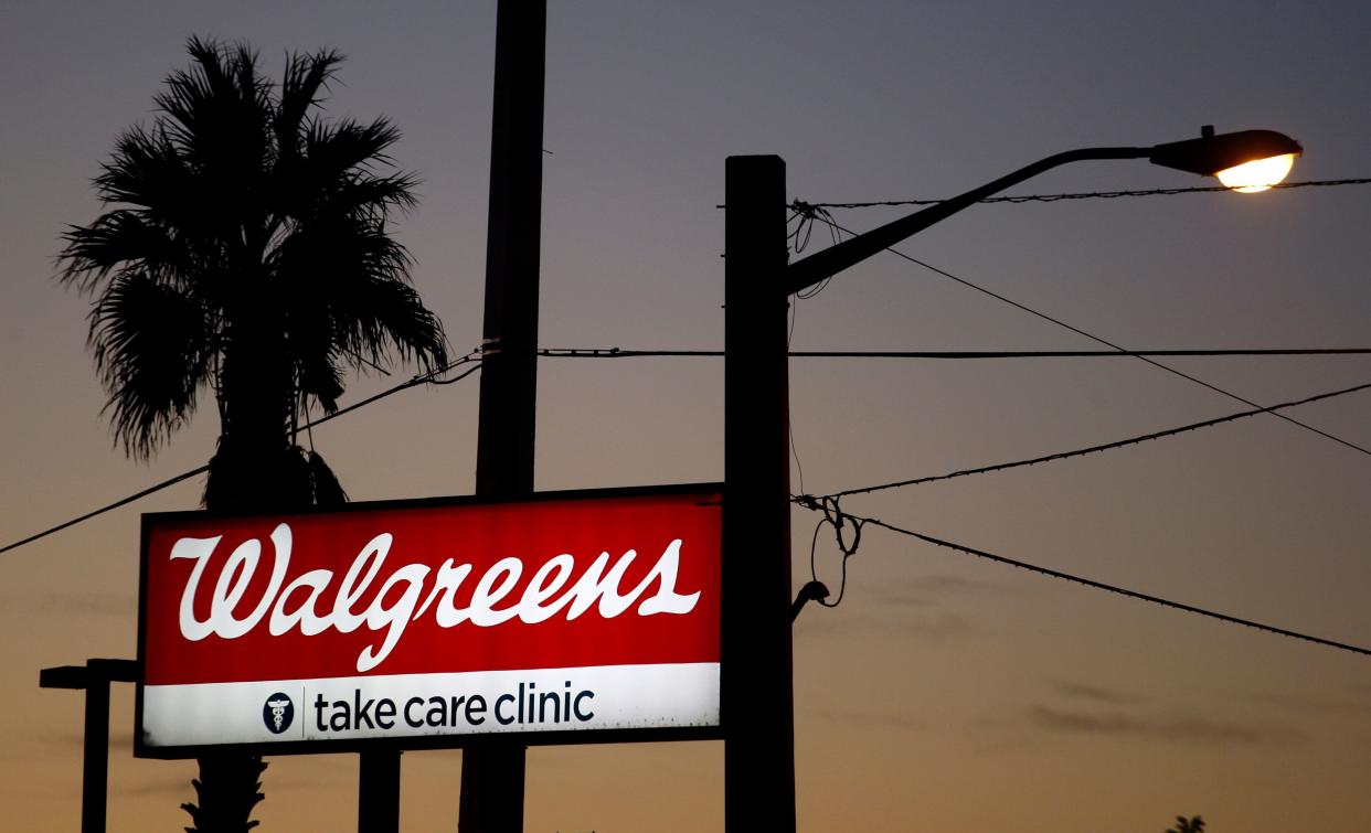The mayors of three Palm Beach County cities, located roughly 40 miles away from their closest Publix, have suggested that other pharmacies be allowed to distribute the vaccines. A Walgreens pharmacy is seen in Belle Glade, Florida.  (Photo: Carlos Barria / Reuters)
