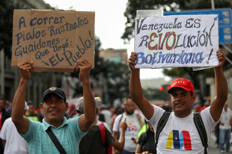 Pro-government rally in Caracas