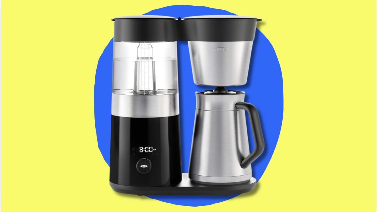 Wakey wakey! This Oxo coffee machine was so easy to program, I could save my energy for other things ... like brushing my teeth and getting dressed. (Amazon)