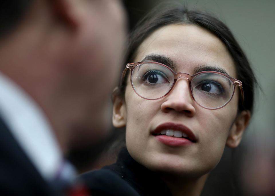 Alexandria Ocasio-Cortez warns Donald Trump Jr not to troll somebody who's about to have subpoena power over him