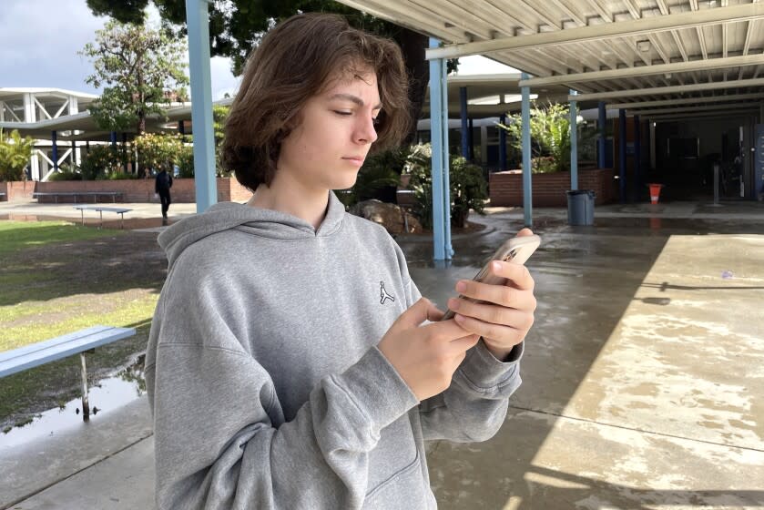 Illia Ishchenko Leshchynskyi, 14, is a new student at Palisades Charter High School. Until about a month ago, Leshchynskyi lived in Kiev, but the Russian invasion of Ukraine changed that. "I had a lot of friends, every day it was so good time, I love it. but now we have war," the teen said. "It's impossible. When you wake up with rockets near your house, that's scary and unbelievable."