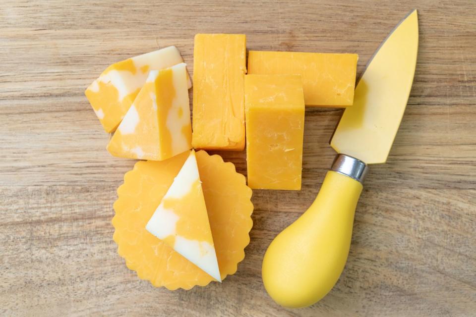 types of cheese cheddar