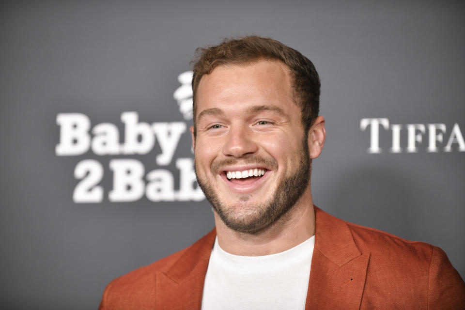 Colton Underwood at a press event