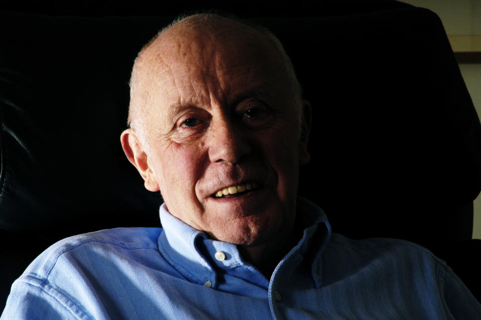 LONDON-DECEMBER 12: Actor Richard Wilson who is best known for playing Victor Meldrew in the TV Sitcom 