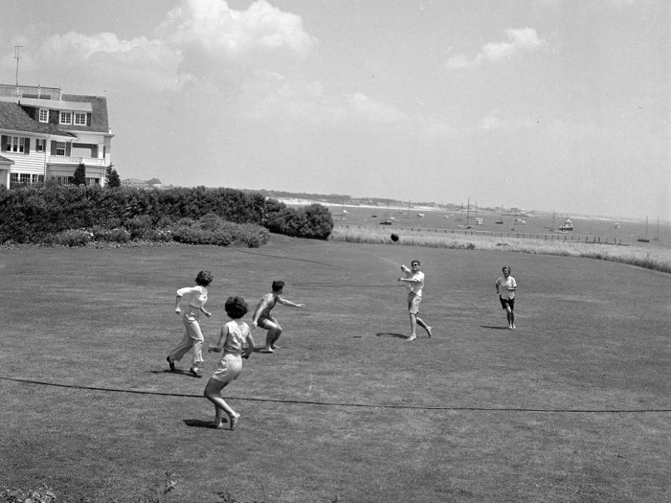 Eunice Kennedy, Jacqueline Bouvier, Edward Kennedy, John F. Kennedy and Jean