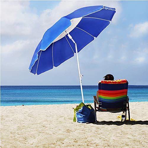 7' Portable Beach Umbrella