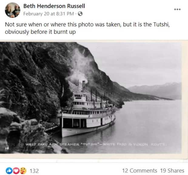 A typical post on the Yukon History & Abandoned Places Facebook group.