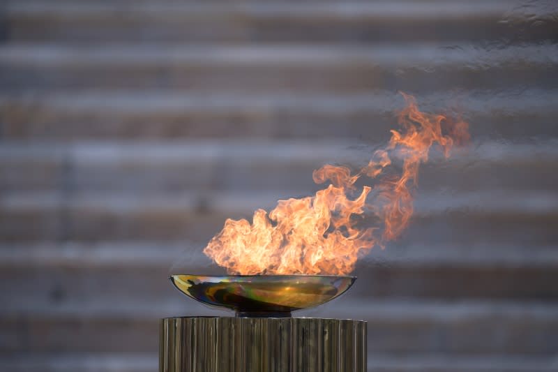 Olympics - Olympic Flame Handover Ceremony