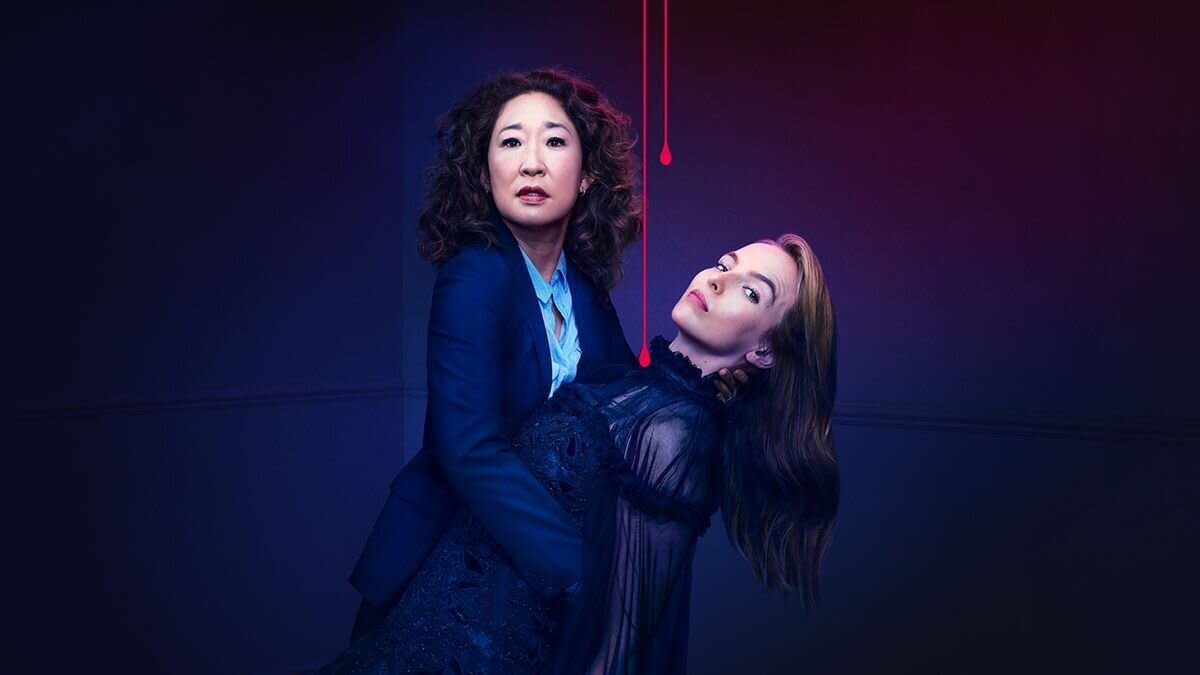 Sandra Oh and Jodie Comer star in spy thriller TV series 'Killing Eve'. (Credit: BBC)