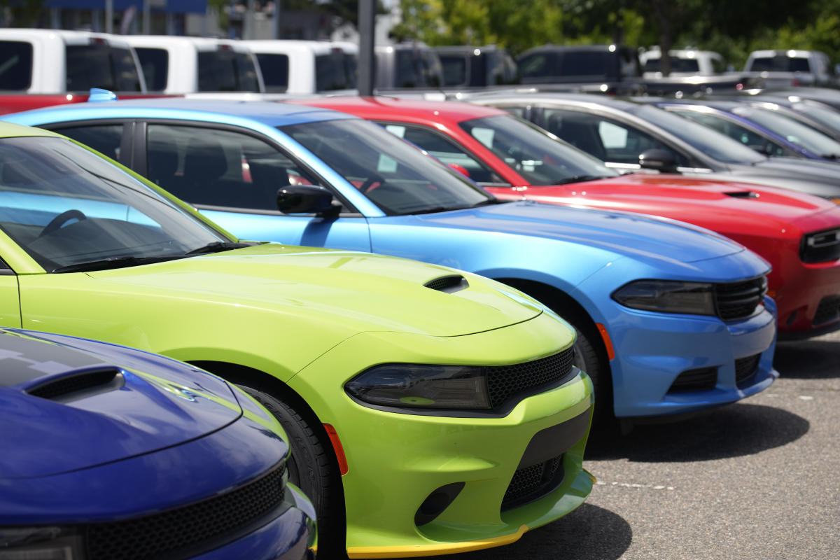 Dodge-parent Stellantis tumbles on caution, dragging auto shares decrease