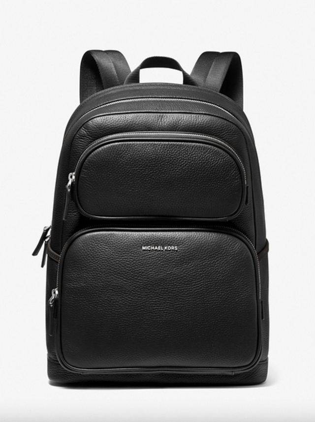 Michael Kors Outlet: Michael backpack in recycled nylon - Black